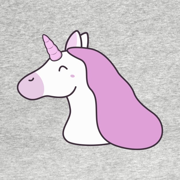 Kawaii Cute Magical Unicorn T-Shirt by happinessinatee